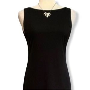 🥳Laundry By Shelli Segal sexy backless black drape neck maxi dress